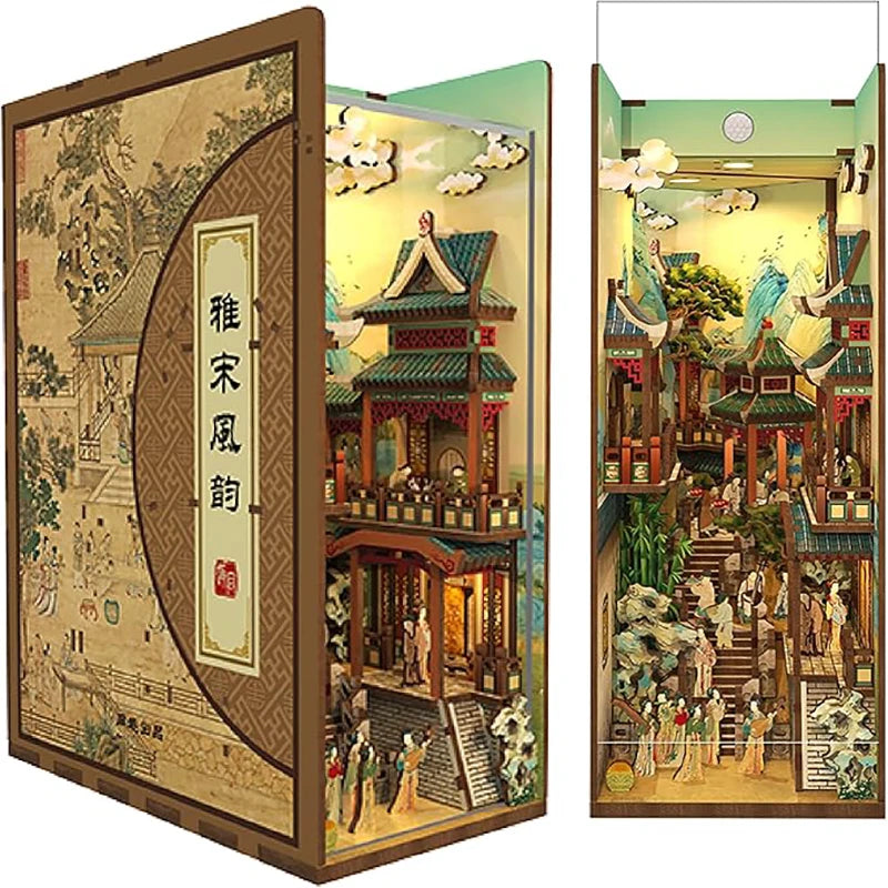 Celestial Courtyard Book Nook Kit