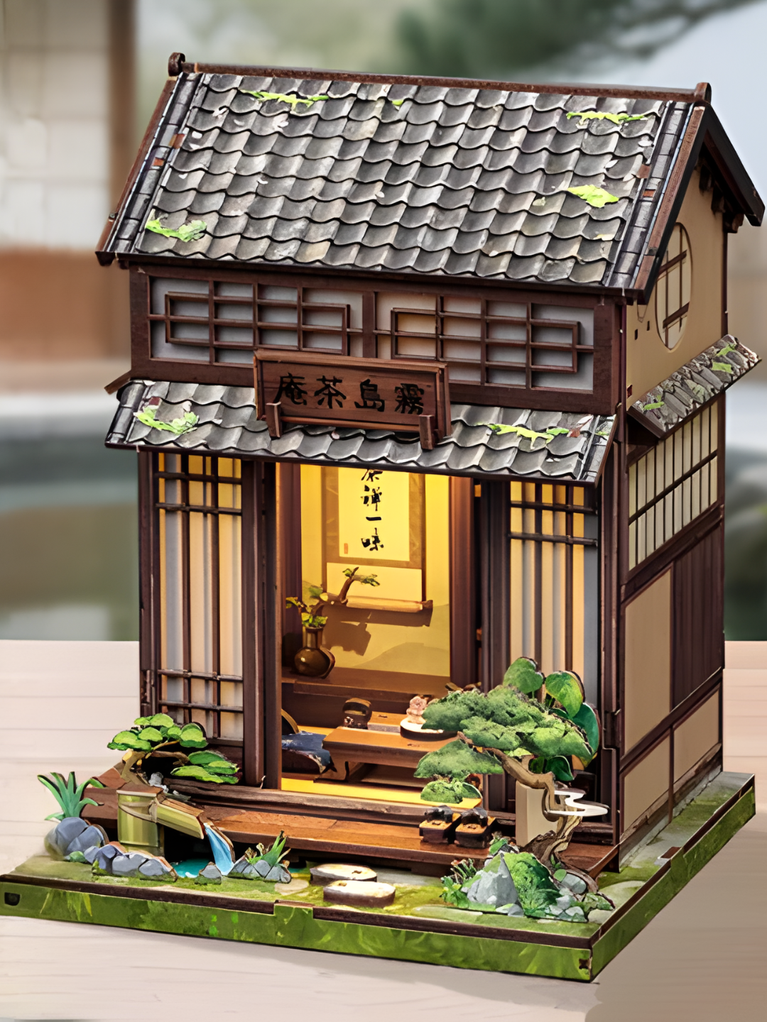 Shizukatei Tea Garden Miniature House Kit