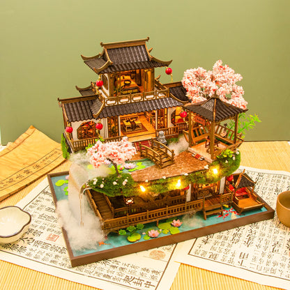 Lotusfall Terrace Miniature House Kit