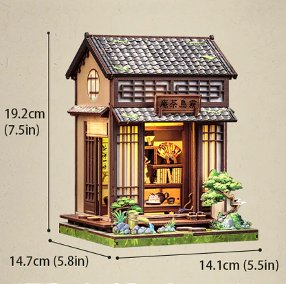 Shizukatei Tea Garden Miniature House Kit
