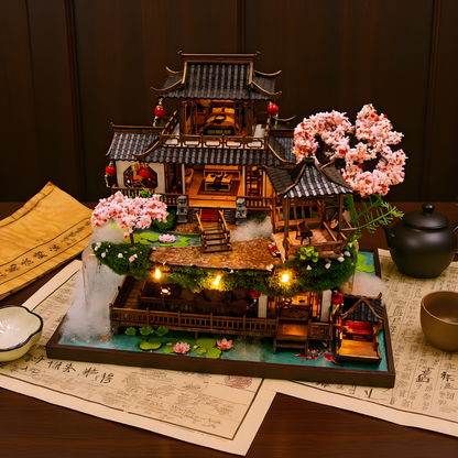 Lotusfall Terrace Miniature House Kit