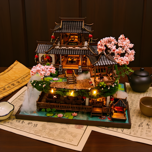 Lotusfall Terrace Miniature House Kit