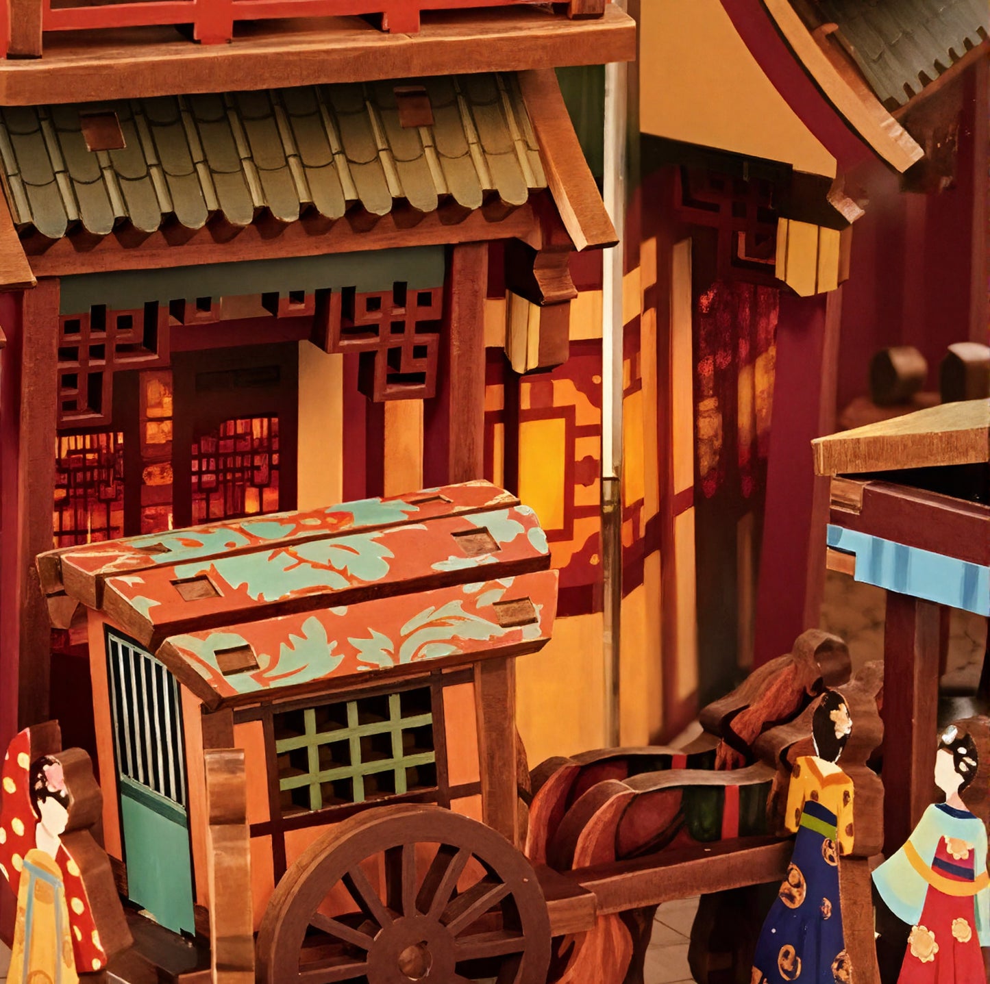 Tang Dynasty Imperial Banquet Book Nook Kit | Collector's Edition